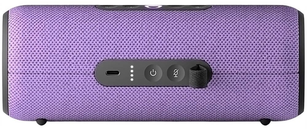 Умная колонка Яндекс Станция Стрит фиолетовый YNDX-00030VIO